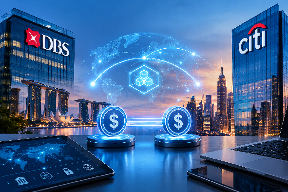 DBS and Citi Complete Cross-Border Tokenised Deposit Payment Using Blockchain